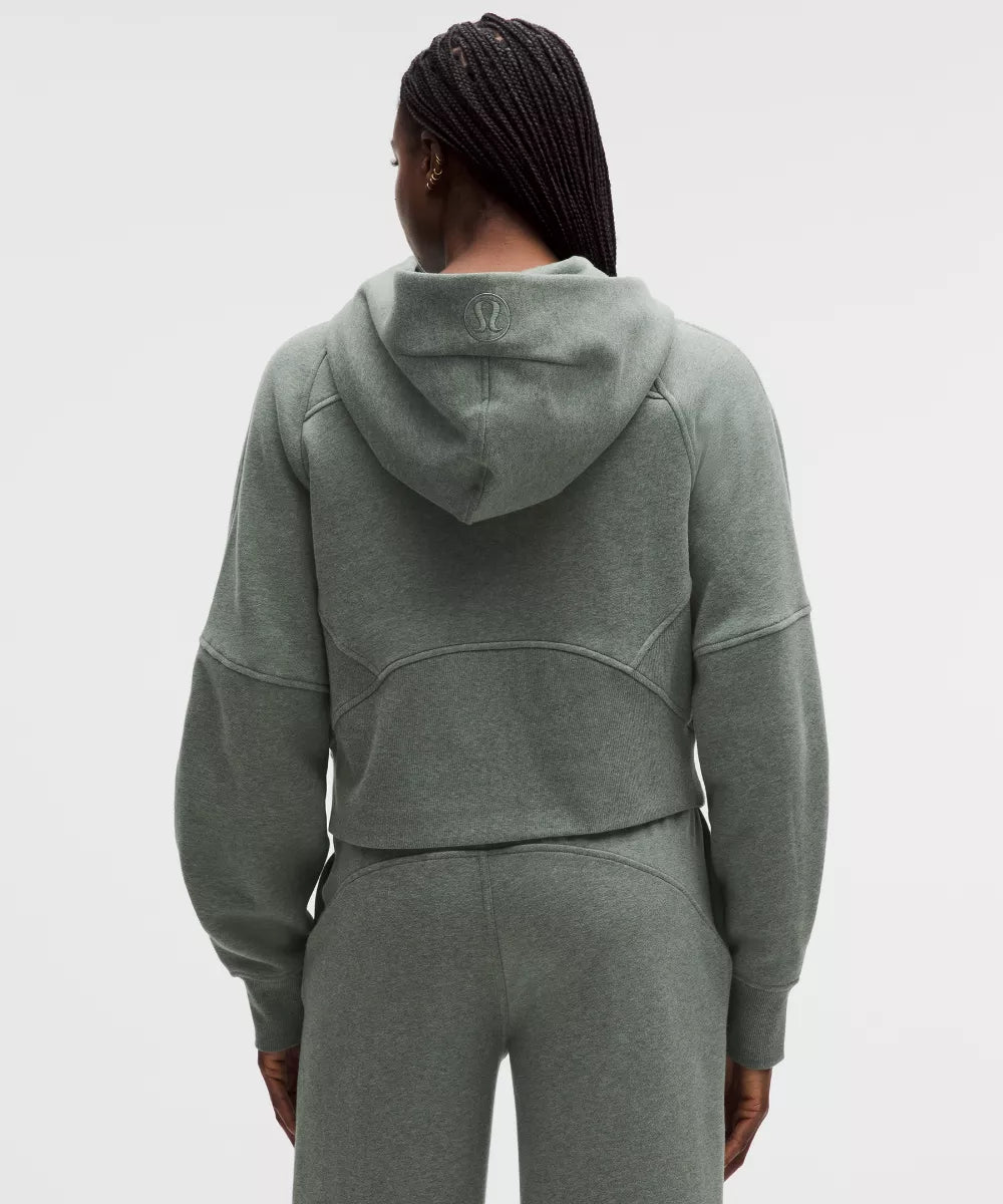 Sweat à capuche Scuba Oversized demi-zippé