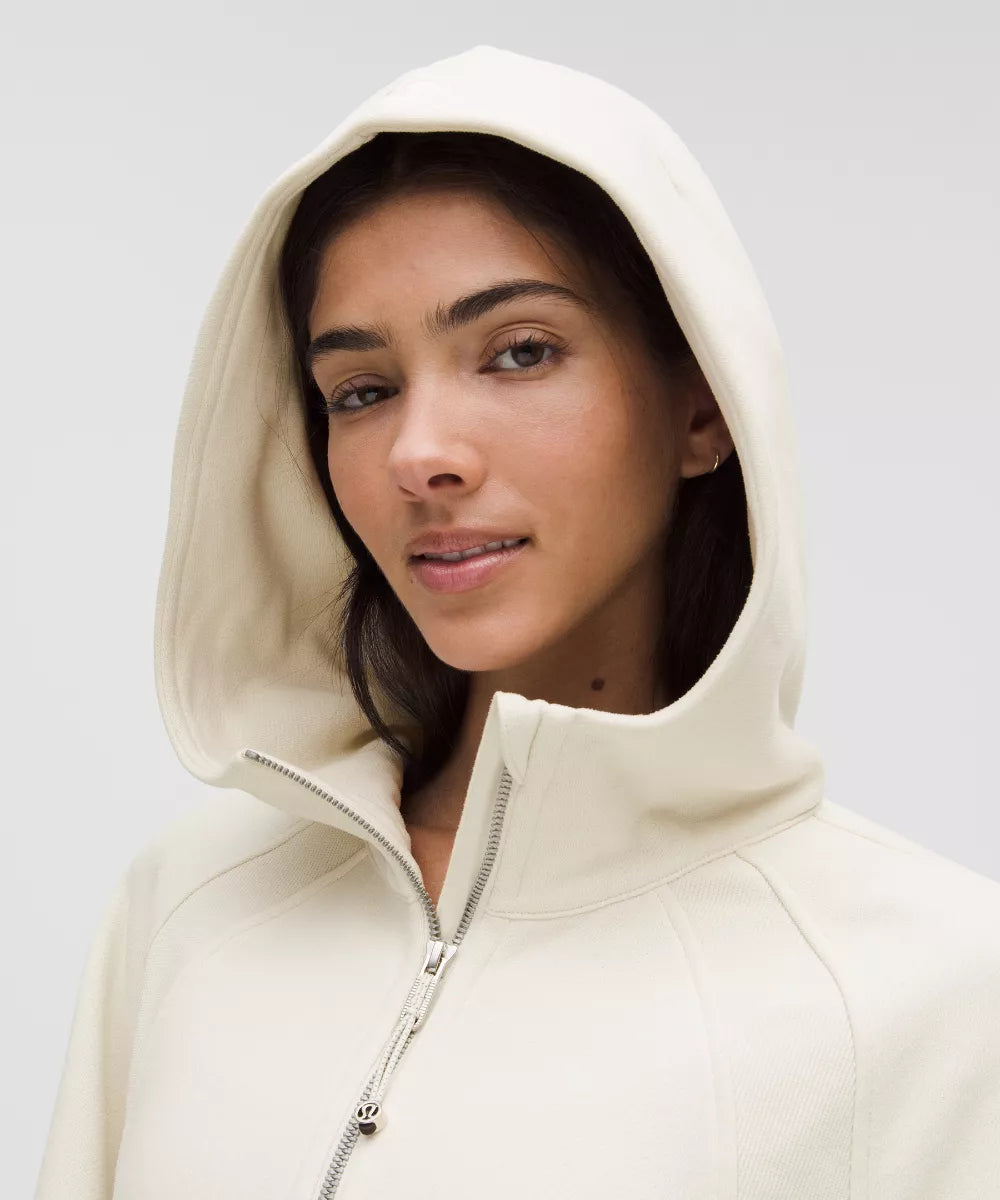 Sweat à capuche Scuba Oversized demi-zippé