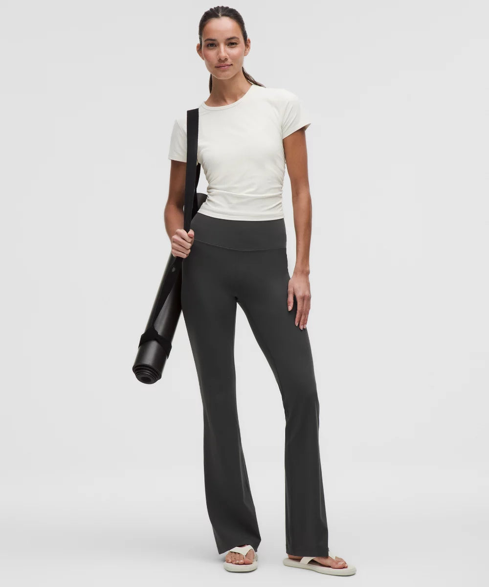 Pantalon Groove évasé taille très haute Nulu