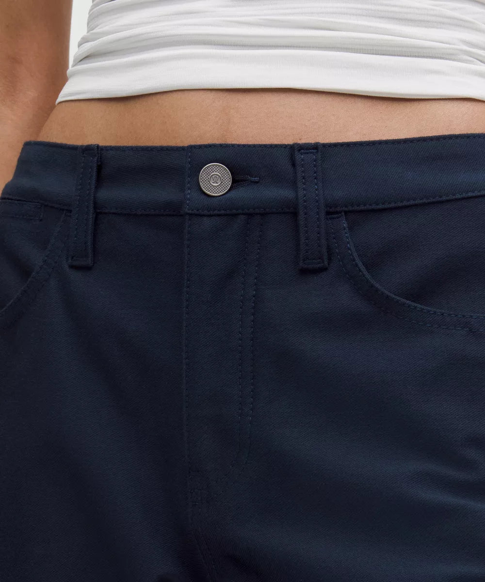 Pantalon EasyFive taille mi-haute à coupe droite décontractée Standard