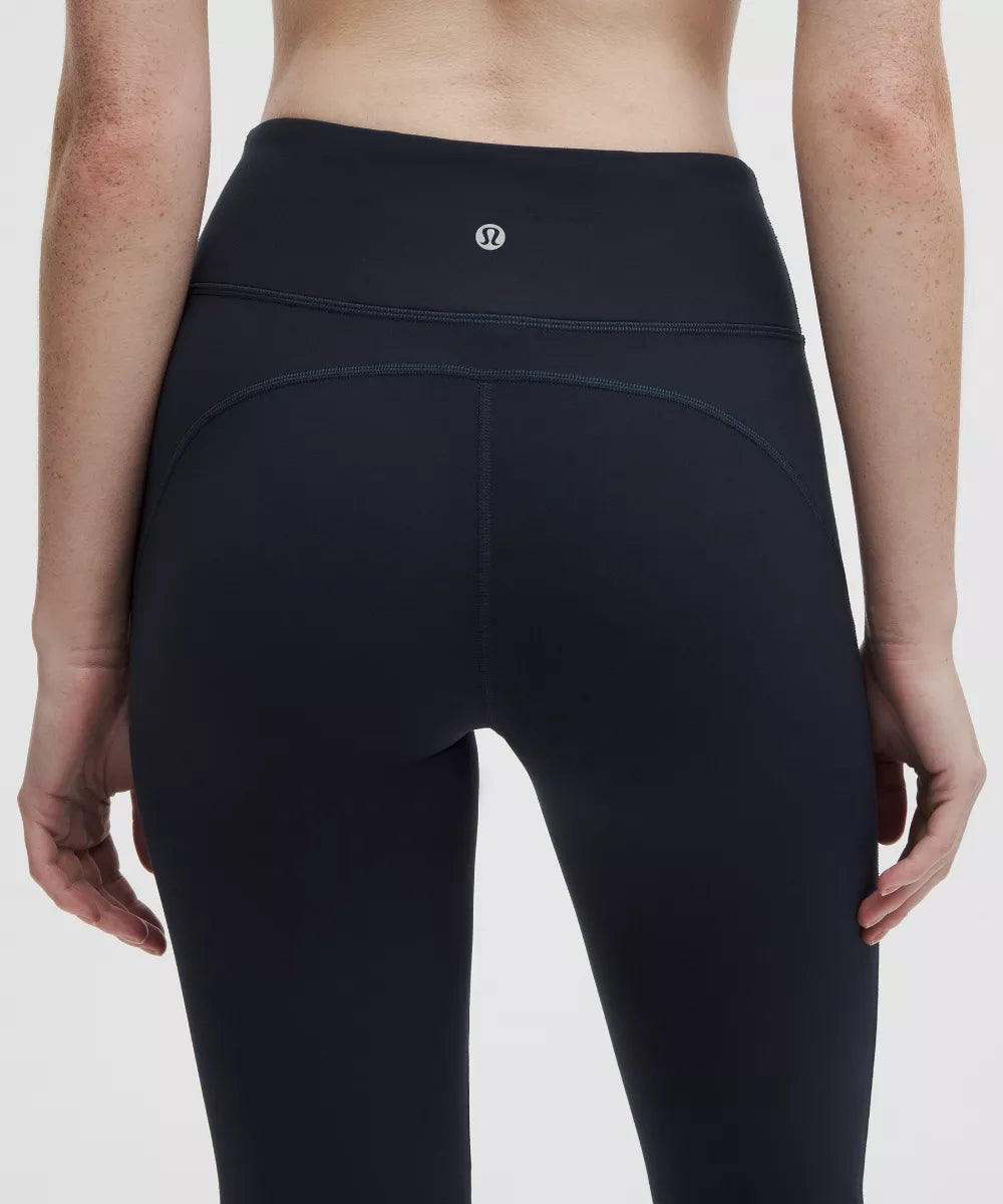 Pantalon Groove évasé taille haute en Nulu Court