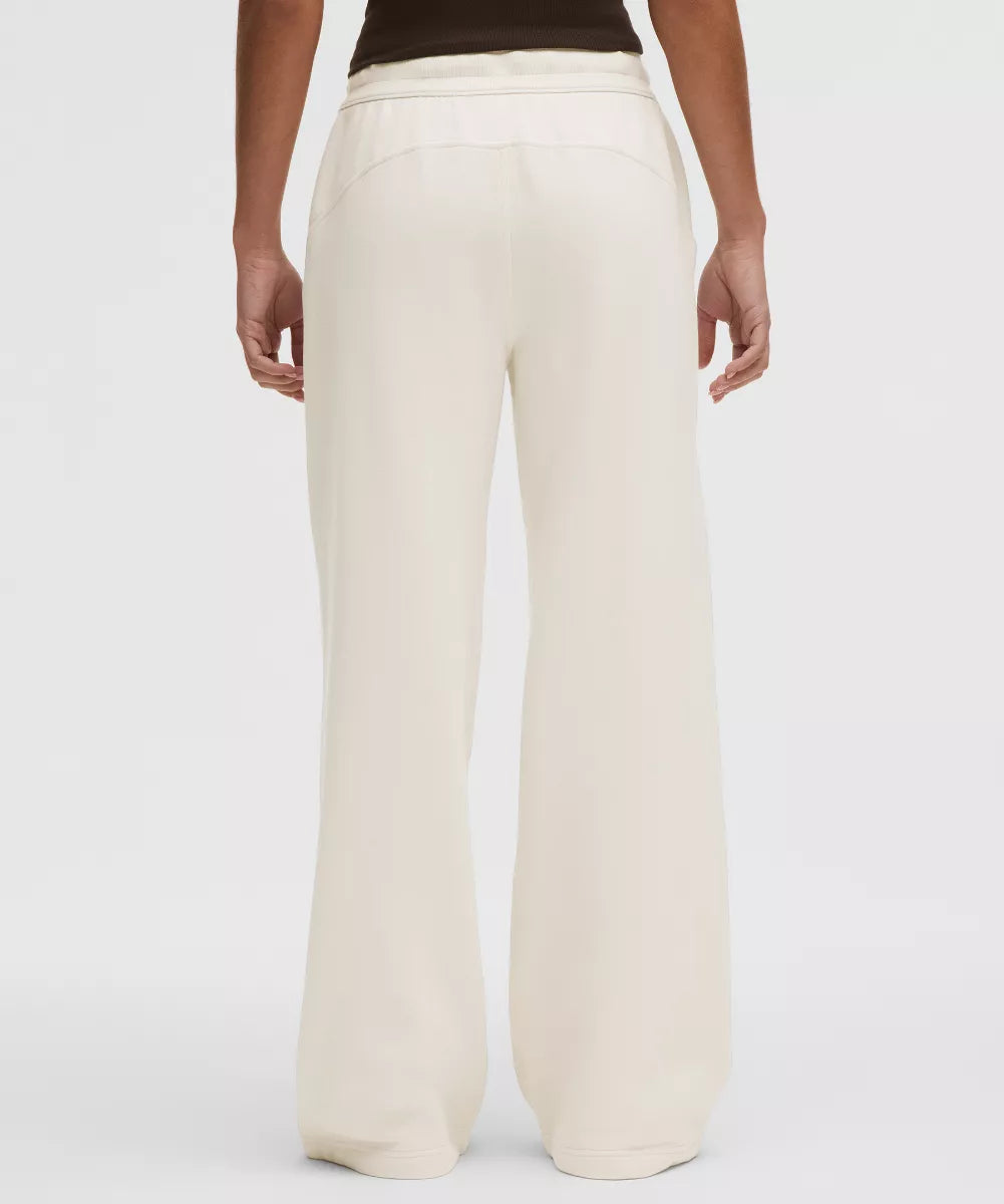 Pantalon Scuba large taille mi-haute Standard