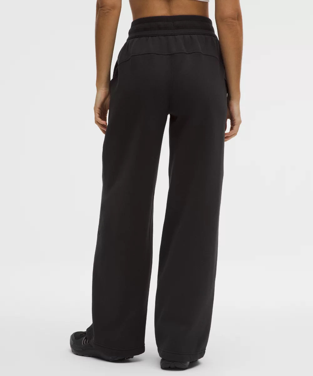 Pantalon Scuba large taille mi-haute Standard