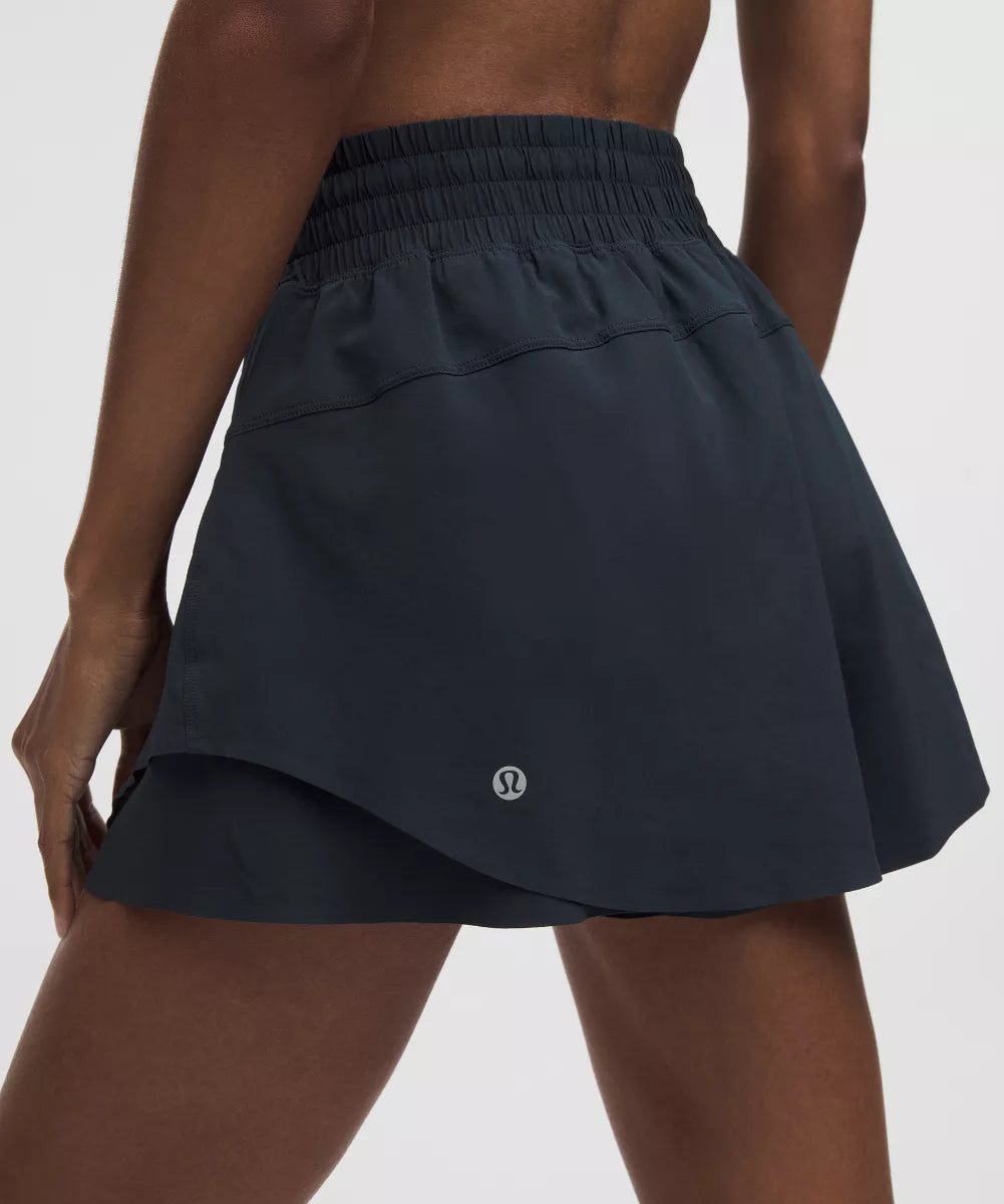 Short de running Shake It Out taille haute 6 cm