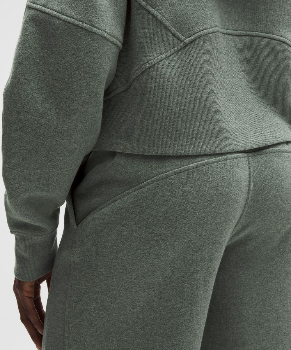 Sweat à capuche Scuba Oversized demi-zippé