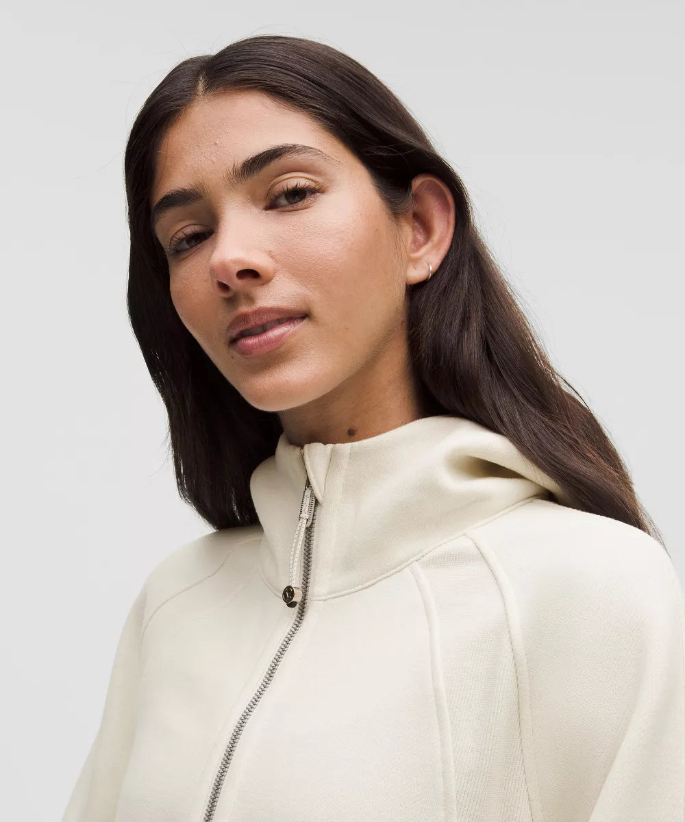Sweat à capuche Scuba Oversized demi-zippé