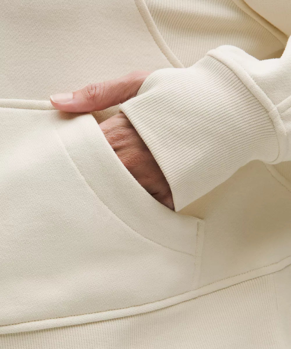 Sweat à capuche Scuba Oversized demi-zippé