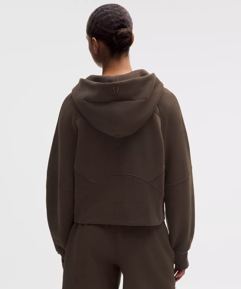 Sweat à capuche Scuba Oversized demi-zippé