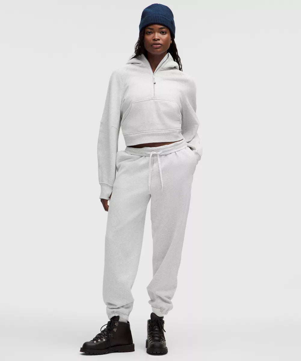 Sweat à capuche Scuba Oversized demi-zippé