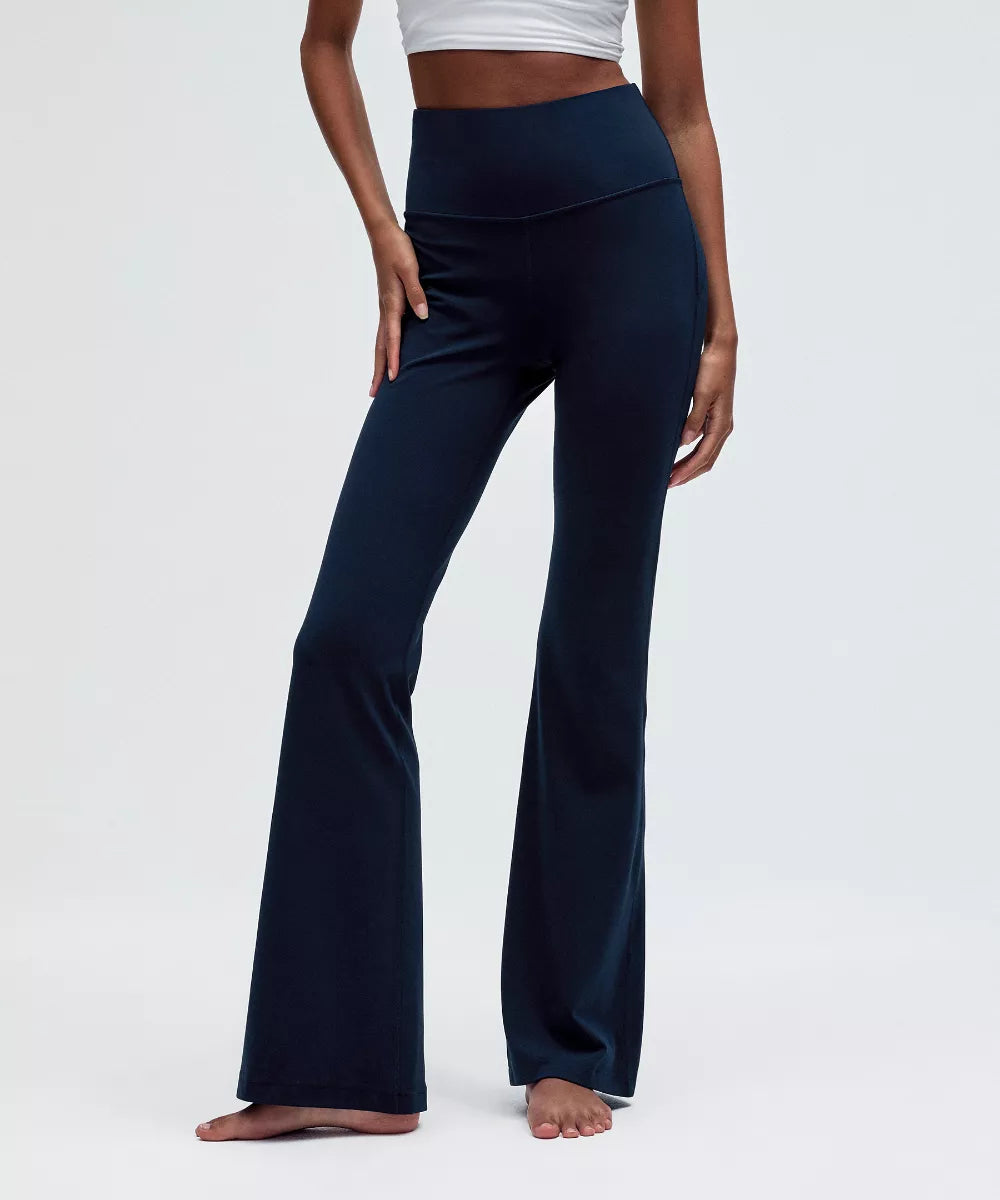 Pantalon Groove évasé taille très haute Nulu