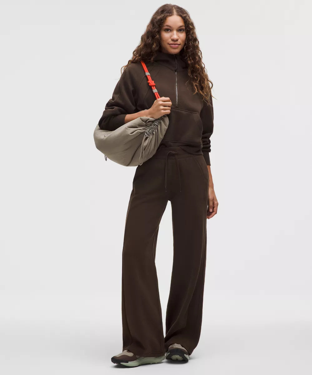 Pantalon Scuba large taille mi-haute Standard