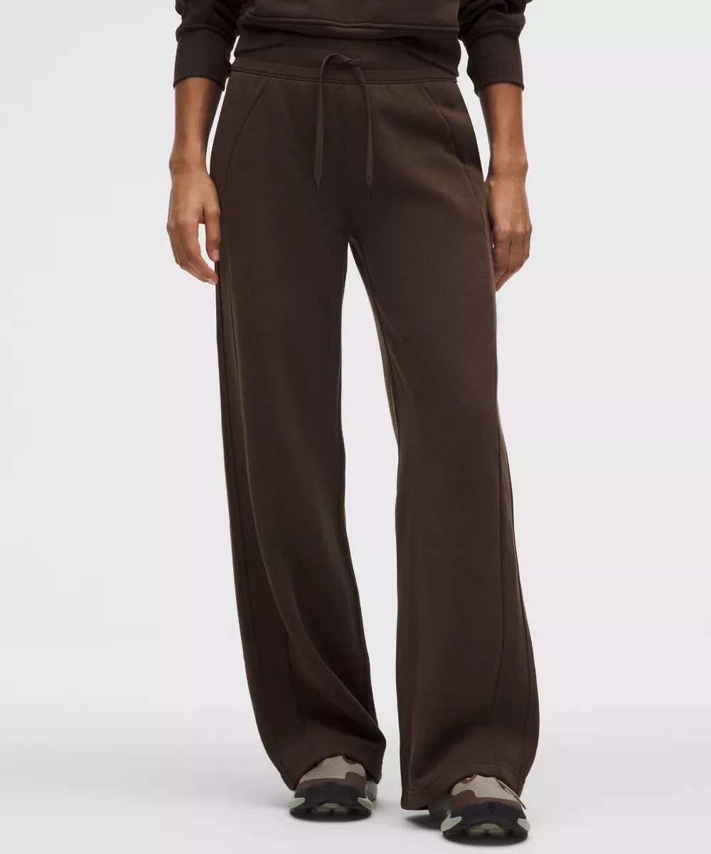 Pantalon Scuba large taille mi-haute Standard