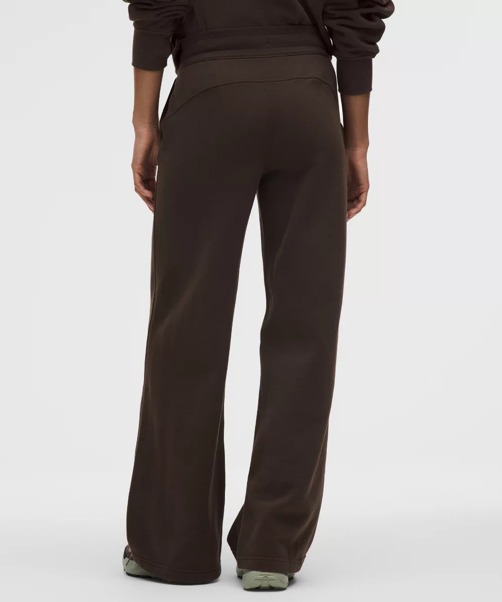 Pantalon Scuba large taille mi-haute Standard