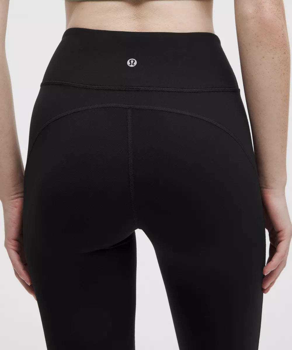 Pantalon Groove évasé taille haute en Nulu Court
