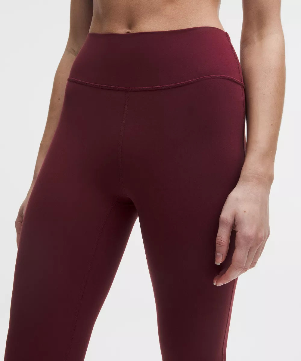Pantalon Groove évasé taille haute en Nulu Court