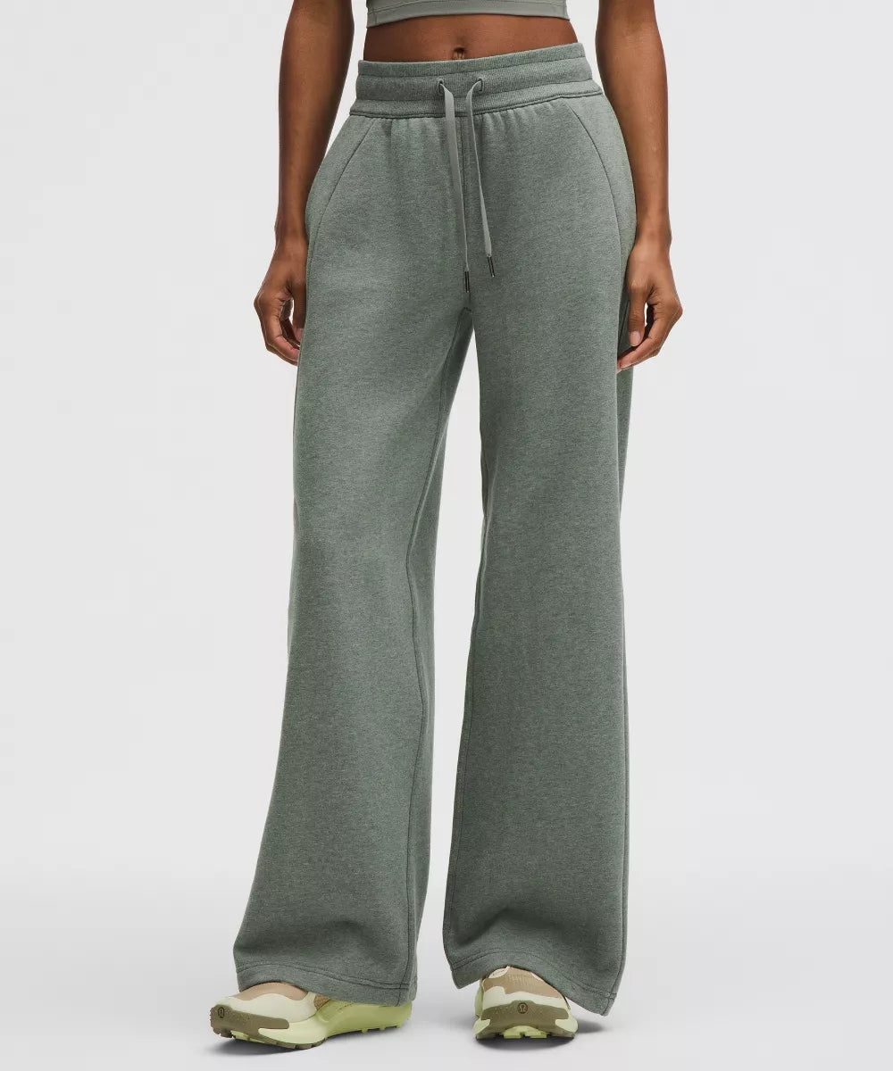 Pantalon Scuba large taille mi-haute Standard