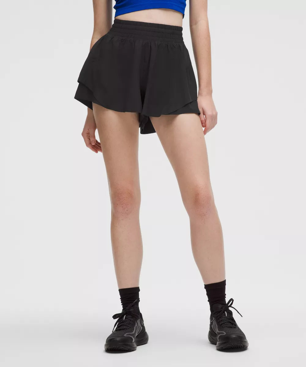 Short de running Shake It Out taille haute 6 cm