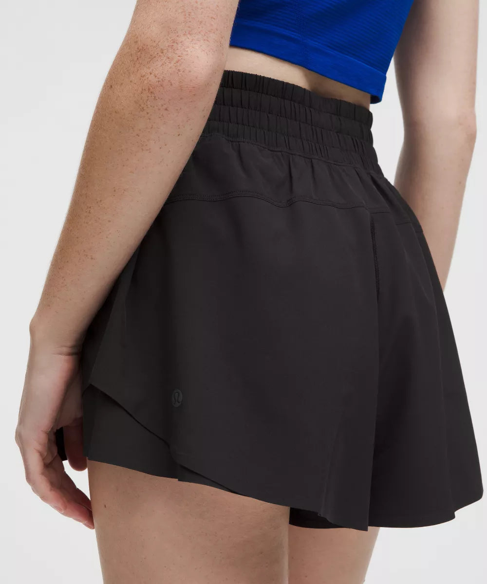 Short de running Shake It Out taille haute 6 cm