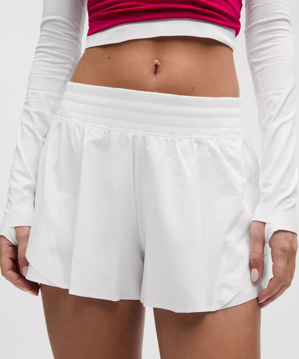 Short de running Shake It Out taille haute 6 cm