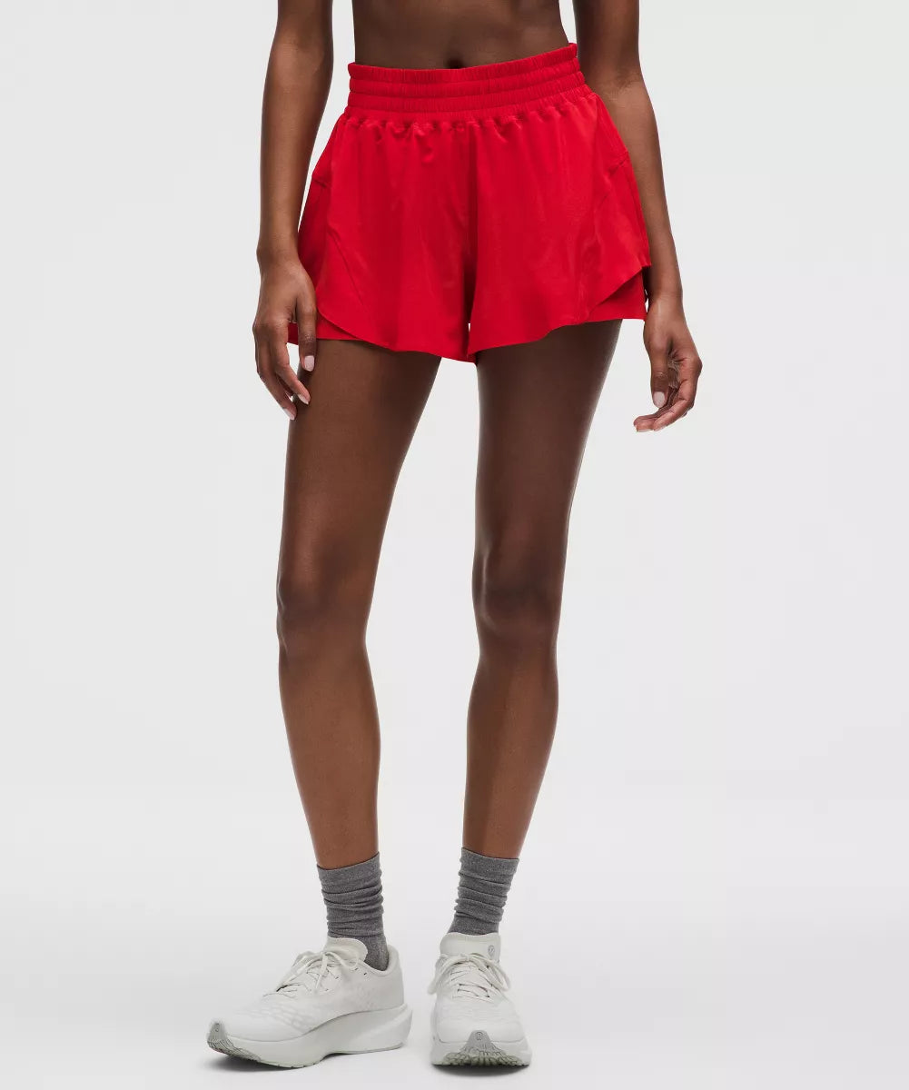 Short de running Shake It Out taille haute 6 cm